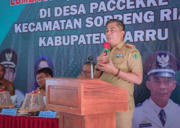 Sekda Abustan Mewakili Bupati Barru Sambut Kedatangan Verifikasi Lapangan Lomba Desa/Kelurahan Tingkat Provinsi Sulawesi Selatan