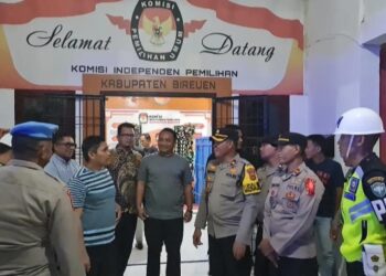 Kapolres Bireuen Pimpin Patroli Cipta Kondisi Jelang Pemilu 2024