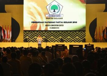 Sekretaris DPC Golkar Bandung Barat Asep Miftah Sofwan S.Aq, Hadiri Puncak Perayaan HUT ke-59 Partai Golkar