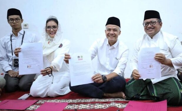 Wujudkan Komitmen untuk Majukan Pesantren, Ganjar Teken Piagam Nurul Huda