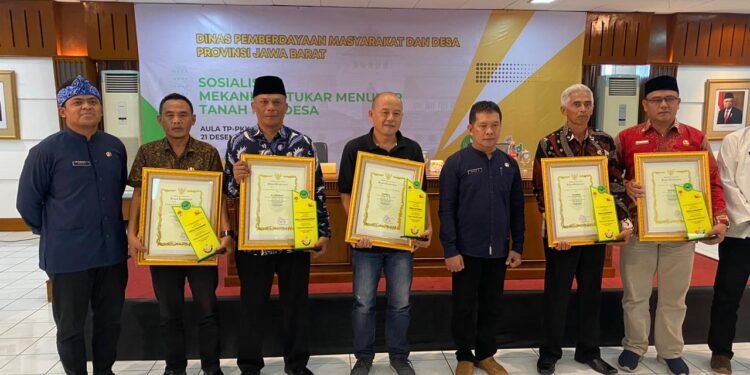 Inspektorat Provinsi gelar Bimtek Pembekalan Terhadap Desa Anti Korupsi di Aula Desa Laksanamekar, Bandung Barat