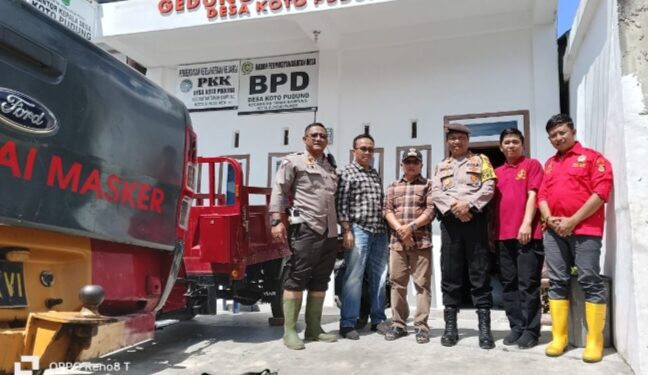 Setya Kita Pancasila (SKP) dengan  Polres Kerinci berikan Bantuan pada Korban Bencana Alam Banjir di  Kerinci 