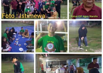 Bulan Ramadhan Tim Lempar Pisau IGP dengan Tim TKCF Kompak Latihan Bersama dan Dirangkai dengan Buka Bersama untuk Mempererat Tali Silaturahmi.