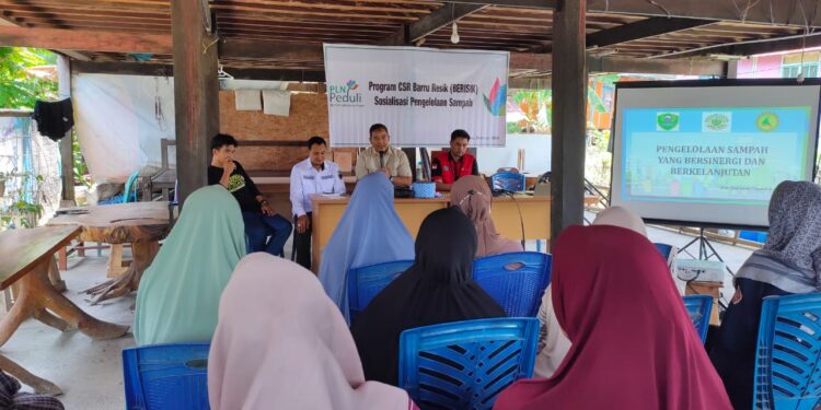 PT PLN INDONESIA POWER UBP BARRU GELAR SOSIALISASI PENGELOLAAN SAMPAH