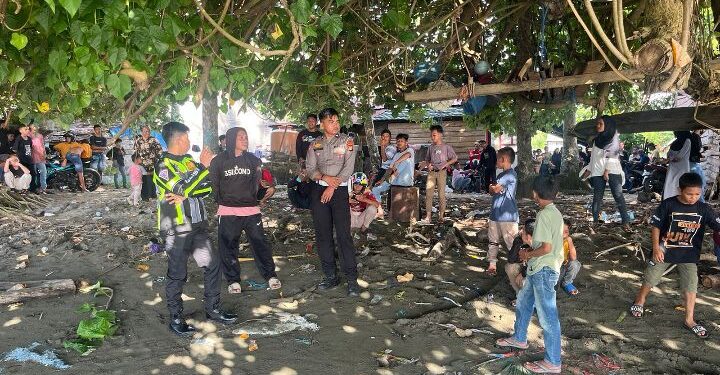 Antisipasi arus balik dan Memberi Rasa Aman Satlantas Polres Mamuju Tengah Laksanakan Patroli.