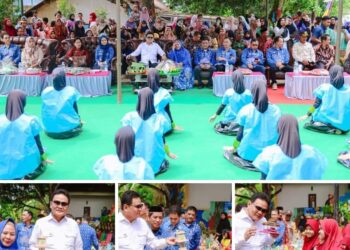 Bupati Barru Bersama Ketua TP.PKK Bu Dokter Ulfah Apresiasi Penamatan Tingkat Sekolah Dasar di UPTD SDN 13 Barru