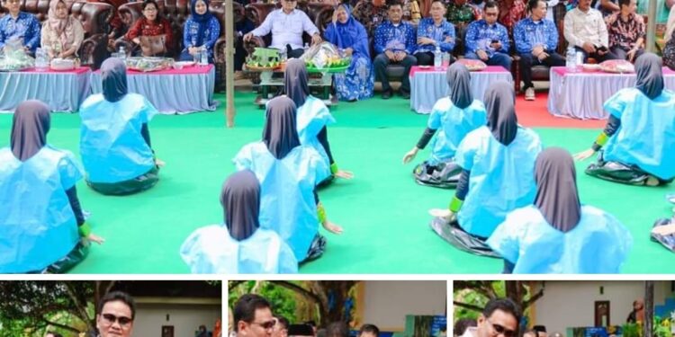 Bupati Barru Bersama Ketua TP.PKK Bu Dokter Ulfah Apresiasi Penamatan Tingkat Sekolah Dasar di UPTD SDN 13 Barru