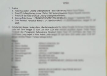 Ketum SKP : Polda Maluku Agar Lebih Serius dalam Menangani Kasus Penipuan Masuk Polri