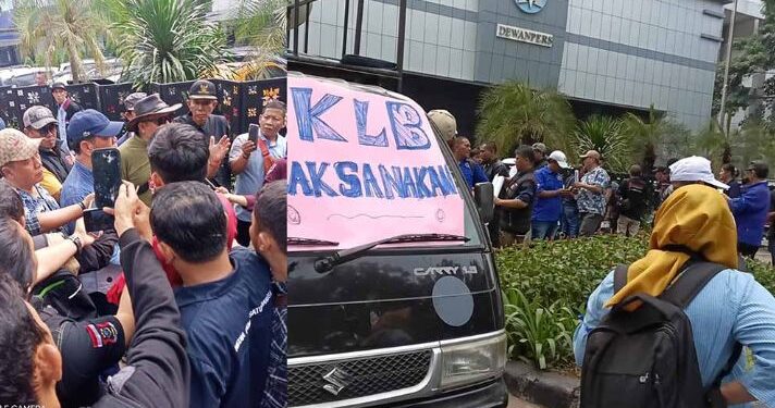 Buntut Dugaan Korupsi Dana Hibah BUMN, PWI Demo Anggotanya