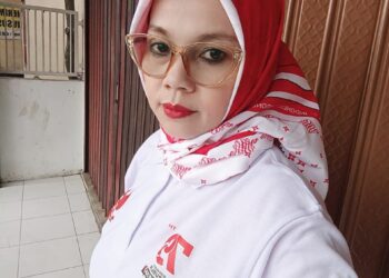 TIM SENAM KS (KELUARGA SEHAT) ASUHAN YANI BUNGSU TURUT MERIAHKAN LOMBA SENAM DI DESA MARGAJAYA SAMBUT HUT KEMERDEKAAN RI KE-79