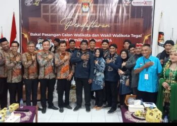 Daftar ke KPU Kota Tegal, Uyip : Wis Wayahe Wong Tegal Tampil