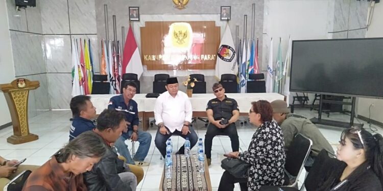 Komisi Pemilihan Umum (KPU) KBB, Menerima Kunjungan Tim Pokja KBB , untuk Membahas Perihal Kinerja Pelaksanaan Pilkada Serentak Ta-2024