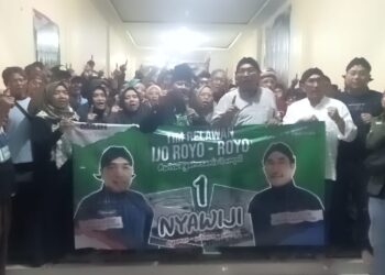 Relawan Ijo Royo-royo Dukung Uyip-Satori pada Pilkada Kota Tegal