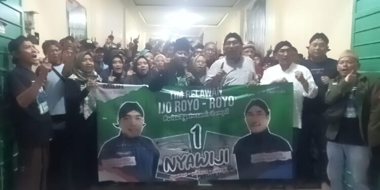 Relawan Ijo Royo-royo Dukung Uyip-Satori pada Pilkada Kota Tegal