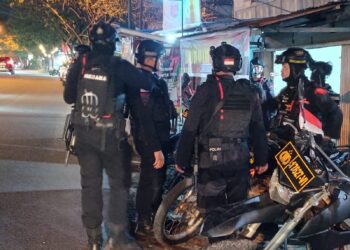 Satgas OMP Kapuas 2024 Lakukan Pengamanan Kampanye Paslon Gubernur dan Wakil Gubernur Nomor urut 2