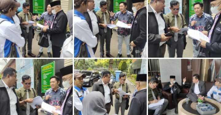 Wilson Lalengke Memenuhi Panggilan Krimsus Polda Metro Jaya didampingi Tim PH PPWI