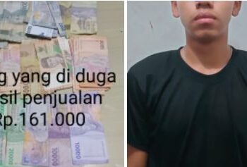 Diduga Penjual Tramadol Berkedok Toko Alat Tulis Diringkus Unit Reskrim Polsek Benda