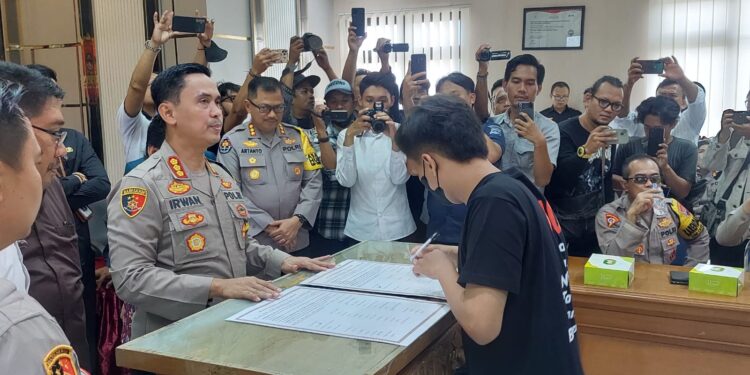Puluhan Gangster di Semarang Sepakat Bubarkan Diri dan Minta Maaf pada Warga Kota Semarang