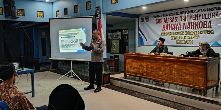 Cegah Penyalahgunaan Narkoba, Polres Malang Gencar Sosialisasi