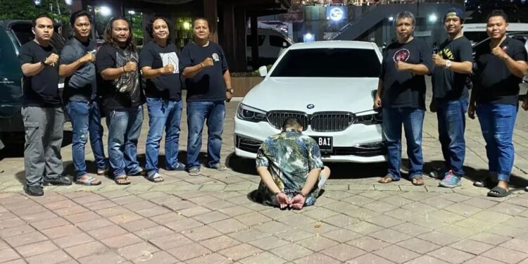 Polrestabes Semarang Kejar Tersangka hingga Tol Semarang-Pekalongan Memburu Tersangka Dugaan Pencurian Mobil BMW di Hotel Tentrem Semarang