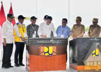 Presiden Joko Widodo Meresmikan Jalan Tol Ruas Indrapura-Kisaran Seksi 2 dan Jalan Tol Ruas Betung-Tempino-Jambi Seksi 3