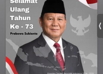 Ketua Umum FRJRI Berikan Ucapan Selamat Ulang Tahun ke-73 kepada Presiden Terpilih RI, H Prabowo Subianto