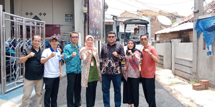 Peningkatan Jalan Hotmik Desa Margajaya bertujuan untuk Kemajuan Infrastruktur Desa Margajaya menuju Peningkatan Ekonomi Warga Masyarakat lebih baik