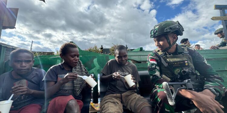 THE HABEMA’S SMART PAPUA HAPPILY WELCOMED BY MAMBA CHILDREN