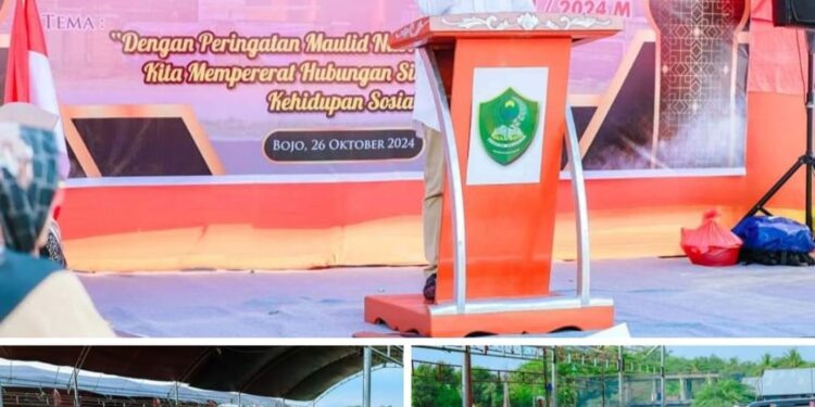 Bupati Barru Hadiri Peringatan Maulid Nabi Besar Muhammad SAW 1446 H di Lapangan Labattoa Bojo
