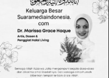 Telah Berpulang dengan tenang ke Rahmatullah, Assoc.Prof.Dr. Marissa Grace binti Haque – Fawzi Aktris/Politisi RI.
