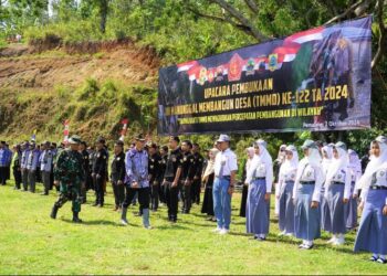 TMMD Reguler ke-122 TA.2024 : Danrem 071 Wijayakusuma Sinergi TNI-Rakyat untuk Pembangunan infrastruktur &  Pemberdayaan Ekonomi Desa.