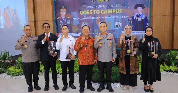 Divisi Humas Polri Goes To Campus Universitas Pancasila: Mahasiswa Sasaran Empuk Bandar Narkoba