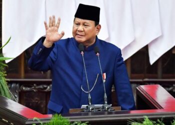 Presiden Prabowo Menekankan Pentingnya Swasembada Pangan dan Energi usai Dilantik Menjadi Presiden periode 2024-2029, di Gedung Nusantara MPR-DPD-DPR RI, Senayan, Jakarta,