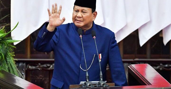 Presiden Prabowo Menekankan Pentingnya Swasembada Pangan dan Energi usai Dilantik Menjadi Presiden periode 2024-2029, di Gedung Nusantara MPR-DPD-DPR RI, Senayan, Jakarta,