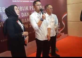 Debat Publik Pertama Paslon No Urut 3 HADE yang Digelar oleh KPU Bandung Barat di Hotel Novena, Lembang.