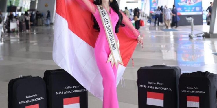 Kalisa Putri menjadi Delegasi Indonesia di Ajang Kontes Kecantikan Internasional,  Bergelar “Miss Asia International 2023″