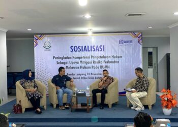 DATUN KEJARI Bandar Lampung  Menggelar Kegiatan “Peningkatan Kompetensi Pengetahuan Hukum sebagai Upaya Mitigasi Resiko Perbuatan Melawan Hukum pada BUMN”