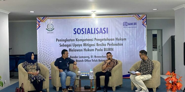 DATUN KEJARI Bandar Lampung  Menggelar Kegiatan “Peningkatan Kompetensi Pengetahuan Hukum sebagai Upaya Mitigasi Resiko Perbuatan Melawan Hukum pada BUMN”
