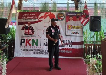Lewat Rapat Kerja PKN Cabang Kota Tangerang Mengusung Menangkan Calon Walikota Drs.H.Sachrudin – H. Maryono Hasan