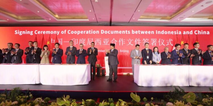 Presiden Prabowo Pererat Hubungan Ekonomi Indonesia-Tiongkok di Forum Bisnis Beijing