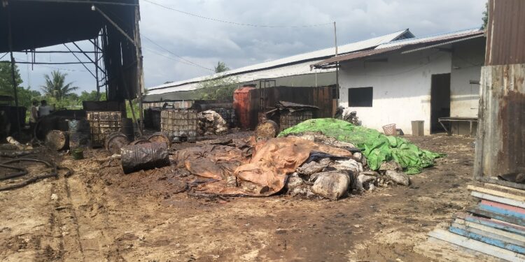 Pemilik Gudang B3 Berinisial SK di Jalan Kebangkitan Diduga Kebal Hukum