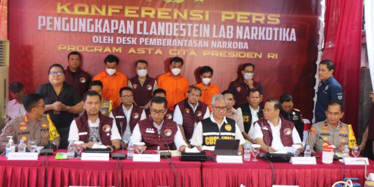 Polri Bongkar Jaringan Clandestine Lab Narkoba Senilai Rp 1,5 Triliun di Bali
