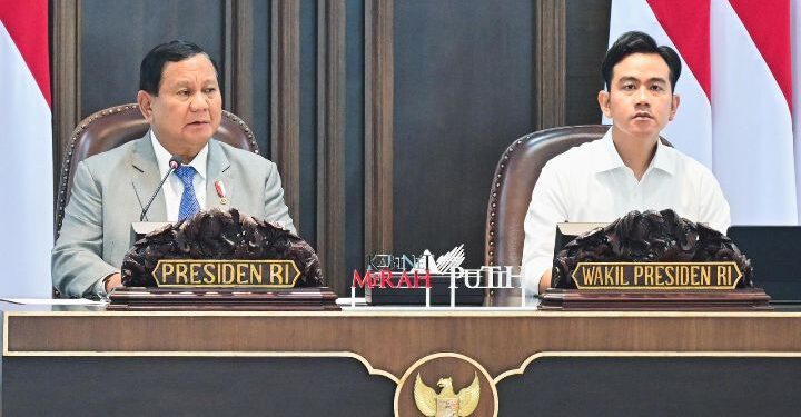 Panglima TNI Hadiri Sidang Kabinet Paripurna Dipimpin Presiden RI