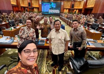 PPN TIDAK NAIK…! Presiden Prabowo Subianto Hadiri Rapat Tutup Kas APBN 2024 dan Launching Core Tax di Kementerian Keuangan