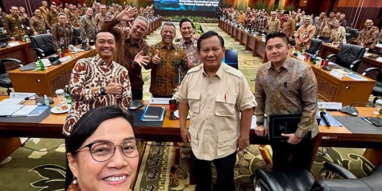 PPN TIDAK NAIK…! Presiden Prabowo Subianto Hadiri Rapat Tutup Kas APBN 2024 dan Launching Core Tax di Kementerian Keuangan