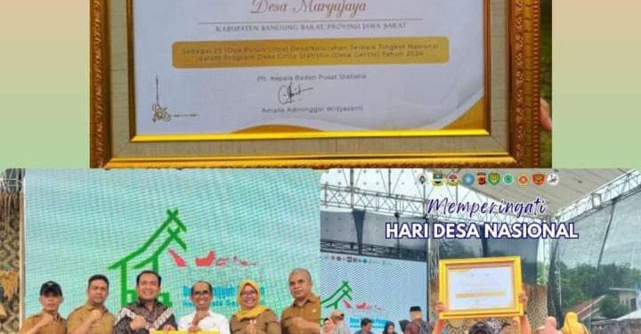 Moment Hari Desa Nasional 2025 bertema ” Bangun Desa, Bangun Indonesia” Desa Margajaya, Bandung Barat Terpilih sebagai “Desa Cantik” Tingkat Nasional
