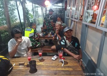 KOMSOS Babinsa dan Babinkamtibmas Desa Jayamekar  dengan Warga Binaan Menciptakan dan Meningkatkan Ekonomi Kerakyatan