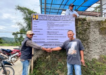 Perbaikan Jalan Desa Cintaasih, Kec.Cipongkor, KBB Laksanakan Peningkatan Konektivitas dan Kualitas Jalan dengan Program Inpres APBN Ta-2024.