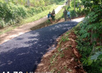 Peningkatan Konektivitas Jalan Desa Celak, Gunung Halu Manfaat dari Inpres 2023/APBN 2024.