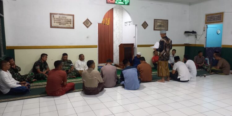 Kompi YONKAV 41 Purabaya Menggelar Pengajian dengan Mengundang Tokoh Ulama sebagai Edukasi bagi Warga Binaan Jelang Ramadhan 1446 H/2025